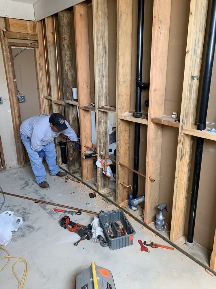 Commercial rough-in plumbing for Water Heater Replacement in Starview Estates